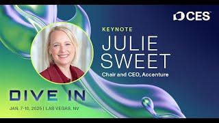 CES 2025 Keynote with Accenture Chair and CEO, Julie Sweet