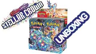 Unboxing Pokémon Stellar Crown Booster Box (36 Boosters): Can We Strike Gold in this Pokemon set?