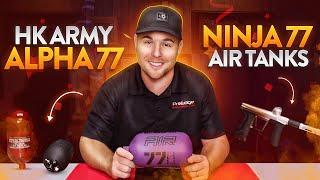 HK Army Alpha 77 VS Ninja 77 Air Tanks