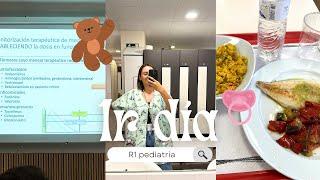 ¡YA ESTAMOS EN EL SERVICIO! Vlog de un dia como R1 de PEDIATRÍA  || Ana Blanca