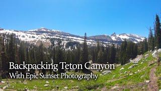 Overnight BACKPACK into Teton Canyon, Wyoming