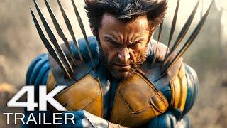 DEADPOOL 3 "Wolverine Breaks The 4th Wall" Trailer (2024) Deadpool & Wolverine Movie 4K