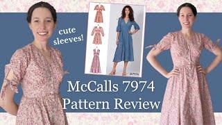 McCalls 7974 Pattern Review & Sewing Tips