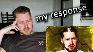 Reacting to my "Downward Spiral" video