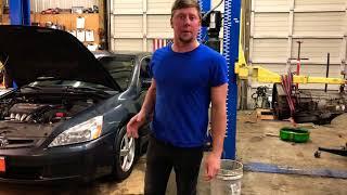 2003 HONDA ACCORD 4 CYLINDER REMOVAL (EASY!)