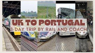 UK to Portugal by Rail & Bus - 3 Day Journey from Manchester to Lisbon