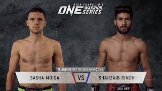 Sasha Moisa vs Shahzaib Rindh ONE Super Series: Kickboxing