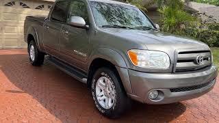 06 TOYOTA TUNDRA CREW CAB LIMITED 4X4 NAVIGATION HTD LEATHER SEATS SUNROOF REAR DVD JBL TOWING NICE!