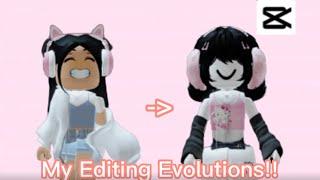 My Editing Evolution!! (RaneYoun 2022-2023)