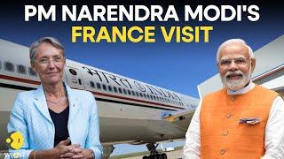 PM Modi in France Live: Prime Minister Modi arrives at Paris' Orly airport | Bastille Day | WION