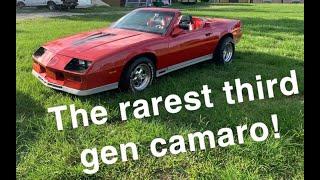 The Rarest Thirdgen Camaro!