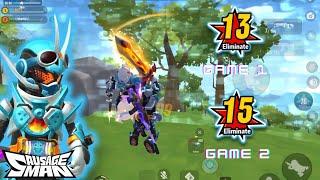 KAMENRIDER GOTCHARD STEAMHOPPERFORM Set gameplay | SSM SS11 | Bolen Gplays sausage man