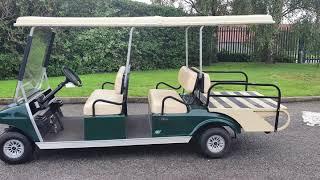 Ingersoll Rand Club Car Villager Electric green - 6 seater - QuiQ