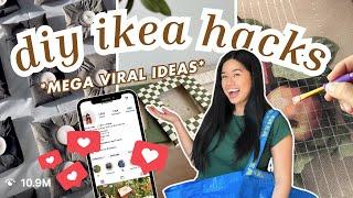 IKEA HACKING VIRAL DIY HOME DECOR! *EPIC IDEAS*