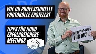 Protokoll schreiben professionell | Wie Du professionelle Protokolle erstellst