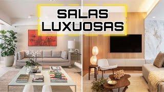 SALA DE RICO | SALA CHIQUE | AS INCRÍVEIS SALAS LUXUOSAS DAS CASAS DE RICO |