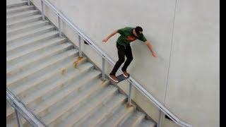 Zander Gabriel Noseslide 20 Stair Wall Rail Raw Cut