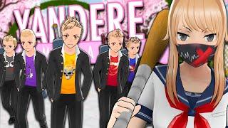 ME UNO A LOS DELINCUENT3S Y AHORA SOY UNA CHICA MALA (Y RUBIA) | Yandere Simulator