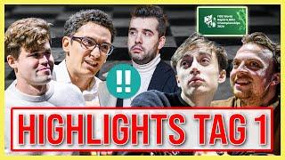 Blitzschach-WM 2024: Wo bleibt Carlsen? Caruana brilliert! Dubov pennt ein!