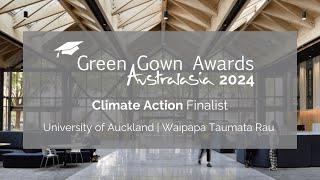 2024 GGAA: Climate Action Finalist | University of Auckland - Waipapa Taumata Rau