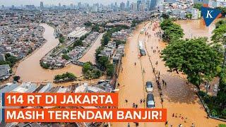 BPBD: 114 RT di Jakarta Masih Terendam Air Rabu Pagi, Ini Persebarannya!