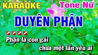 Karaoke Duyên Phận Tone Nữ Nhạc Sống | Hoài Phong Organ