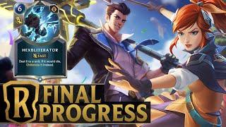 Final Progress - Jayce & Lux Deck - Legends of Runeterra