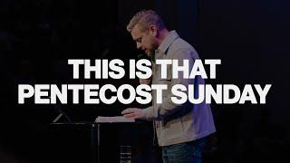 This is That Pentecost Sunday | Pastor Chris Ivany | Rock Church Halifax