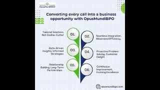 Unlocking efficiency through strategic outsourcing with OpusMundiBPO.