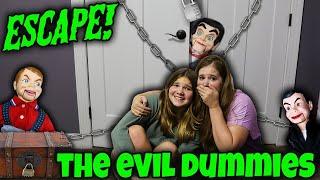 Escape The EVIL DUMMIES! Slappy Did It!