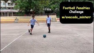 FOOTBALL PENALTY Challenge! (feat. Avacado_Minterr)| Challenges | Andrew Tsui