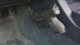 Installation of Magnetic Pistol Holster in 3rd gen Tacoma - Part 1