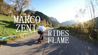 Marco Zeni rides Flame