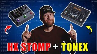 How to Control TONEX with HX STOMP (Setup, Wiring, MIDI, & More)!