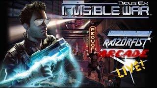 RazörFist Arcade LIVE: DEUS EX: Invisible War (Test Stream)