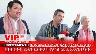 INVESTIMENTU CAPITAL GROUP TIMOR-LESTE, SEI REKRUTA TIMOROAN NAIN 150 BA SERVISU