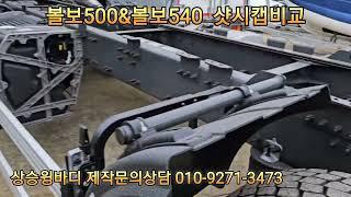 자세보소~~~볼보25톤500마력&볼보25톤540  살짝 비교~~~