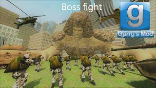 Garry's mod npc war - Vindictus Bosses vs Half-Life Resurgence (Gmod Npc Battle)