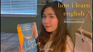 /eng/ How I learn English on my own vlog | DU HỌC SINH MỸ | jayci