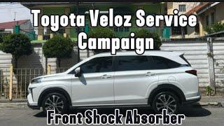 Toyota Veloz Service Campaign Front Shock Absorber Nuts #toyotaveloz #toyota #veloz2022