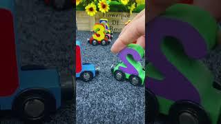 Wooden Magnetic Rainbow Math Train Toys For Kids / Montessori Math Educational Toys