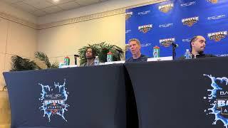 Gonzaga’s Mark Few, Khalif Battle, Ryan Nembhard preview Battle 4 Atlantis vs. West Virginia