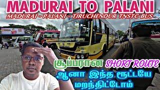  Madurai To Palani To Tiruchendur - TNSTC BUS Travel | ஆறுபடைவீடுகளை இணைக்கும் Bus | Travel Advisor