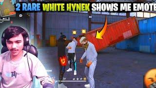 2 RARE WHITE HYNECK SHOWS ME EMOTE LONE WOLF RANKED