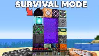 Making This ILLEGAL Portal in Survival Minecraft SMP