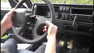  VW Golf 2 change steering wheel