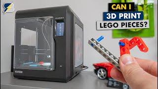 3d printing LEGO compatible pieces at home? Testing with Flashforge Adventurer 4 - part 1