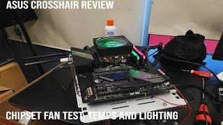 ASUS Crosshair VIII Hero X570 (WI-FI) Full Review and Chipset fan testing