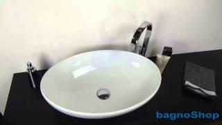 Lavabo ovale softly 59 cm