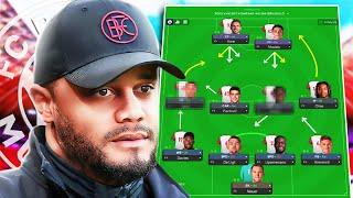 Vincent Kompany's DYNAMIC Tactic | IT DESTROYS MIDFIELDS | FM24 TACTICS